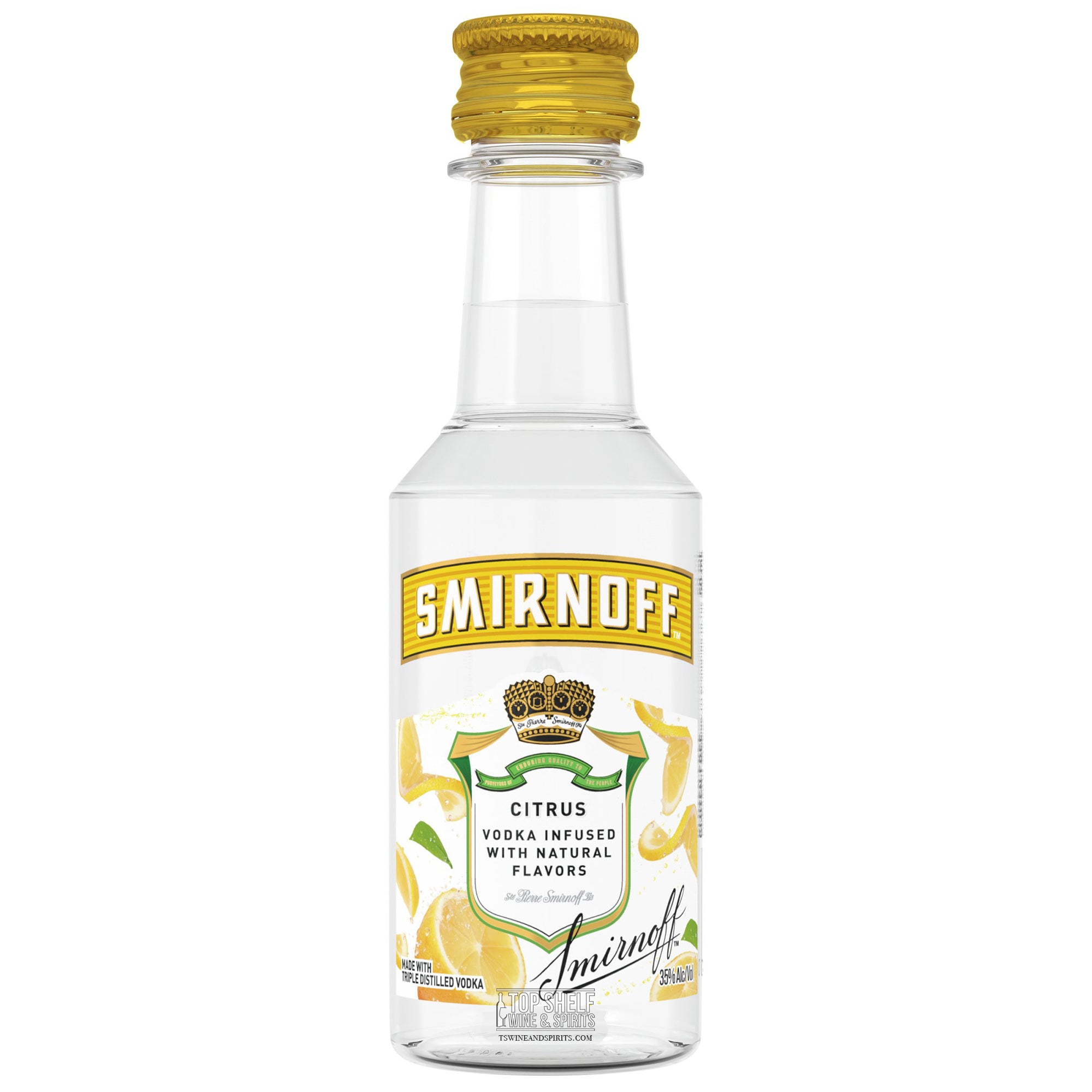 Smirnoff Citrus Vodka 50ml Sleeve (10 bottles)