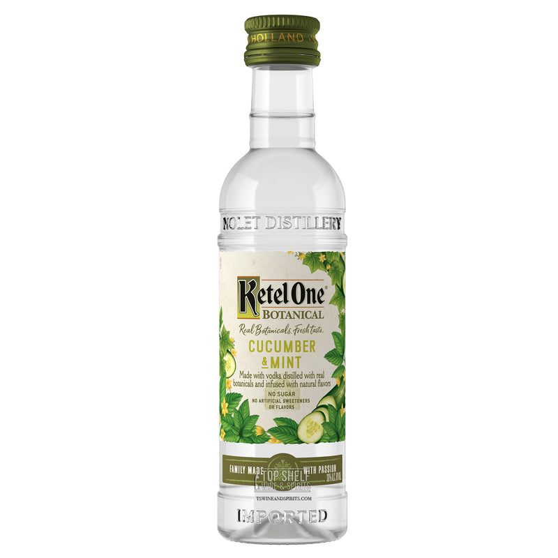 Ketel One Vodka Botanical Cucumber & Mint 50ml Sleeve (12 bottles)