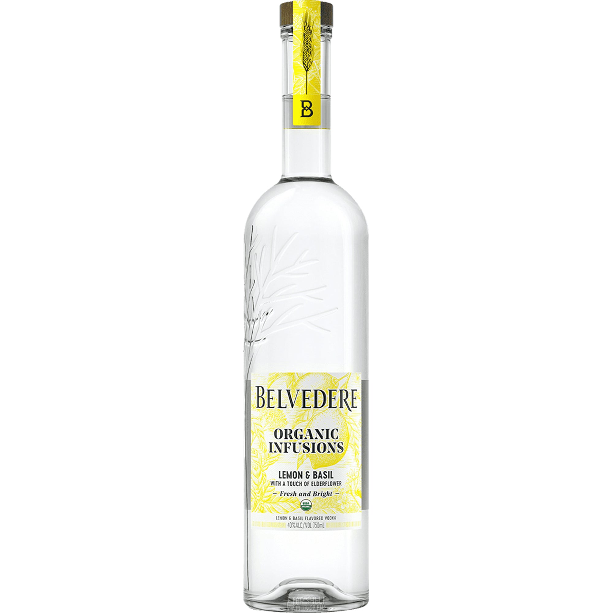Belvedere Organic Infusions Lemon & Basil