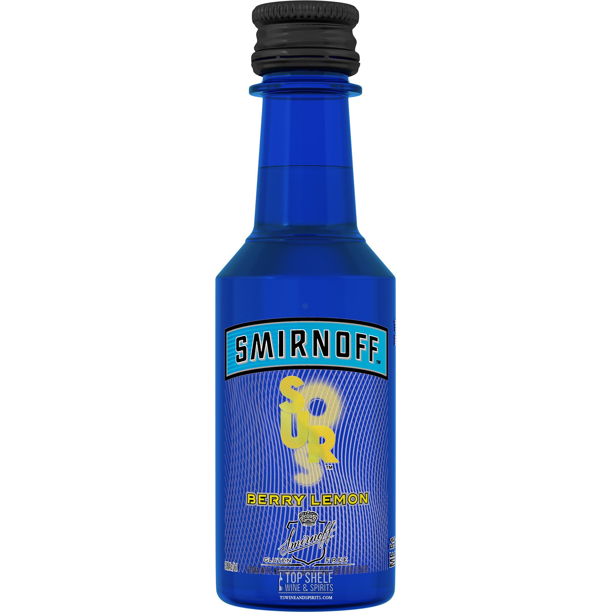 Smirnoff Sours Berry Lemon 50ml Sleeve (10 bottles)