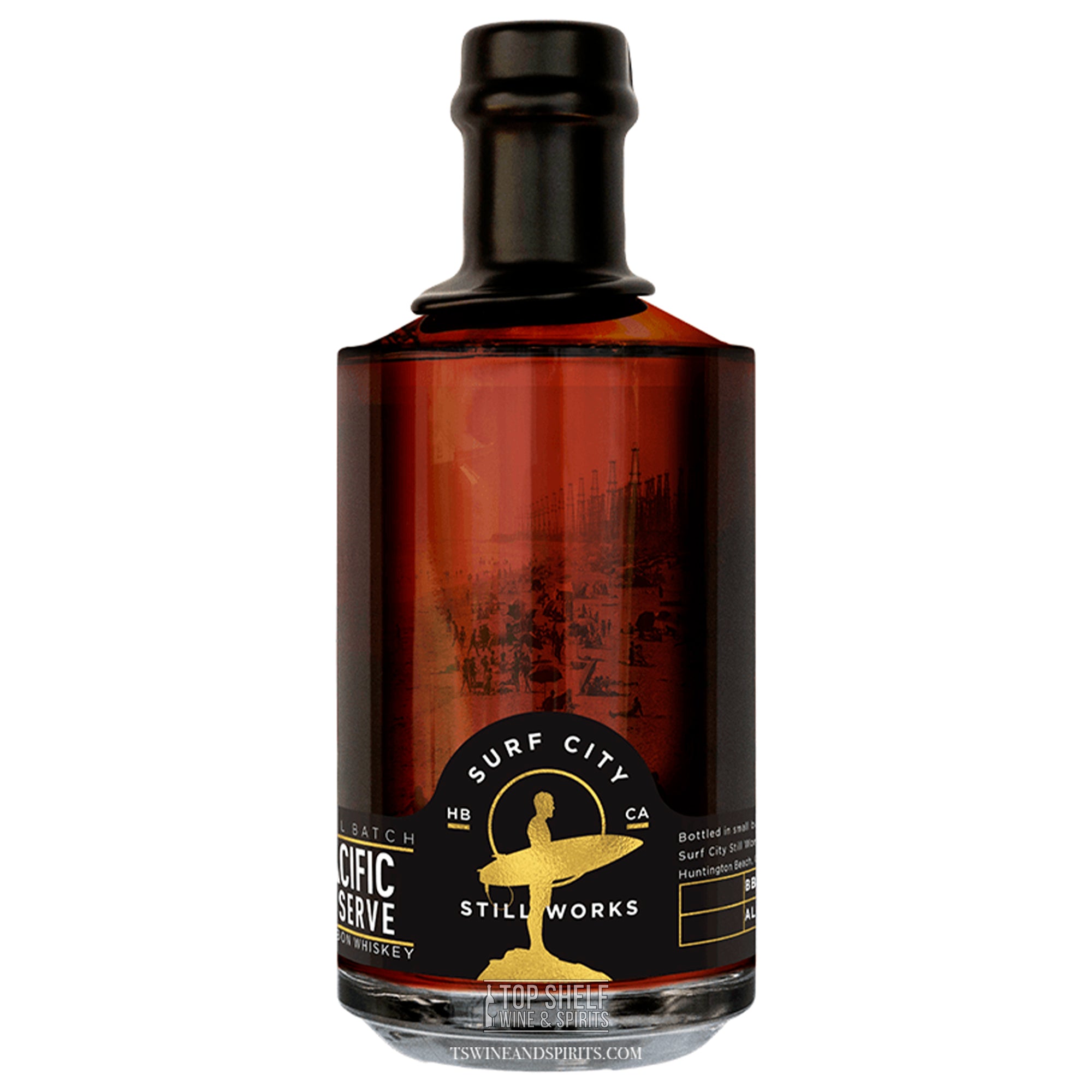 Surf City Still Works Pacific Reserve Cask Strength Bourbon