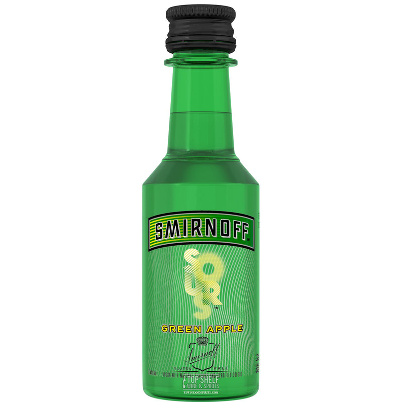 Smirnoff Sours Green Apple 50ml Sleeve (10 bottles)