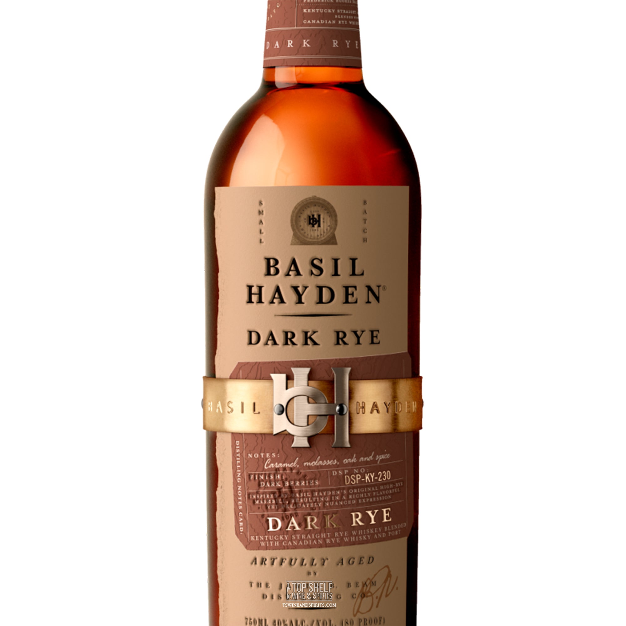 Order Basil Hayden s Dark Rye Whiskey 750ml Bottle