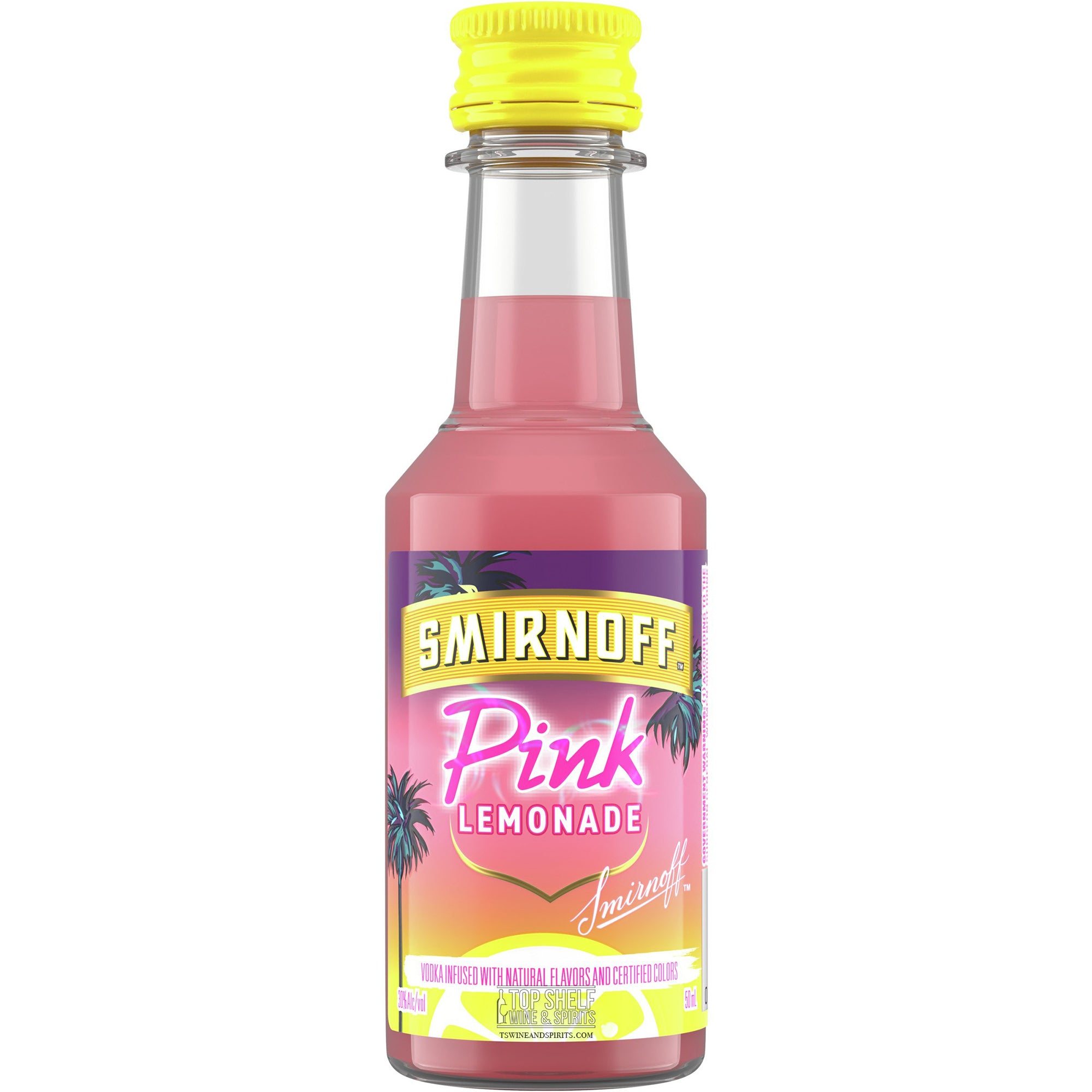 Smirnoff Pink Lemonade Limited Edition Vodka 50ml Sleeve (10 bottles)