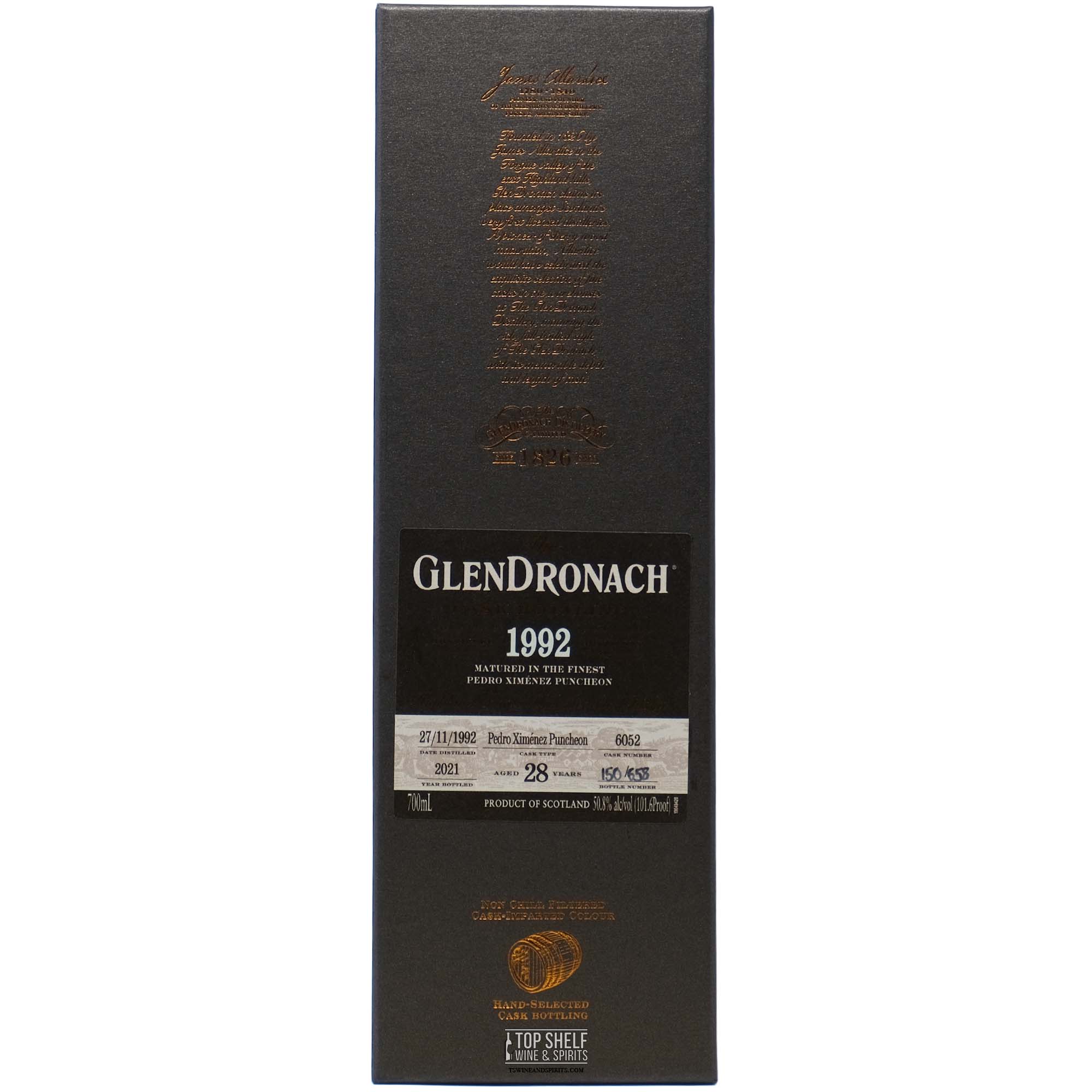 The Glendronach 1992 Single Cask 28 Year