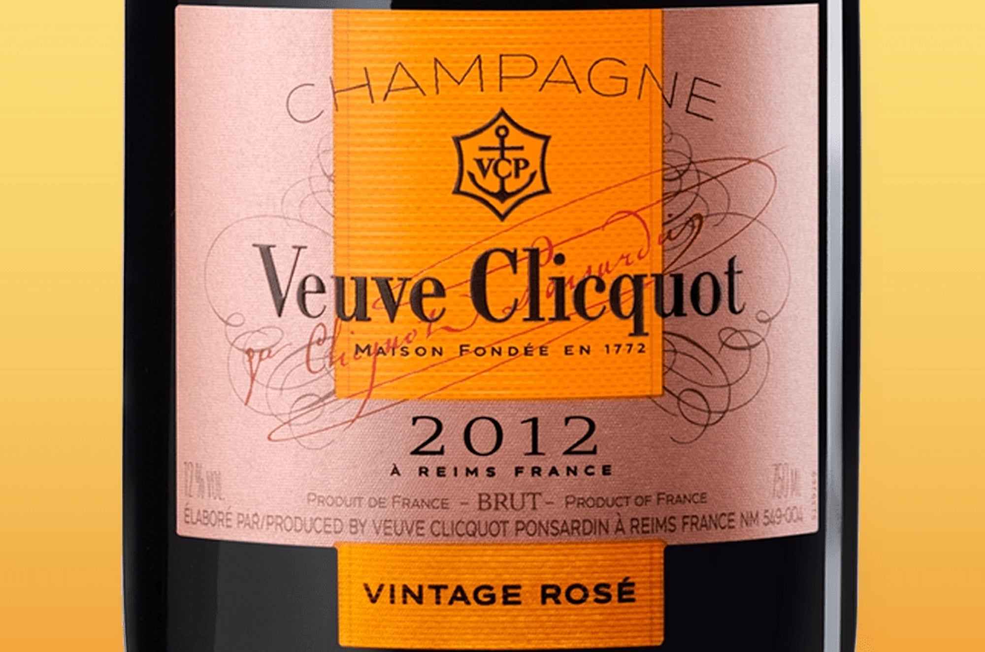 Veuve Clicquot Vintage Rosé 2012