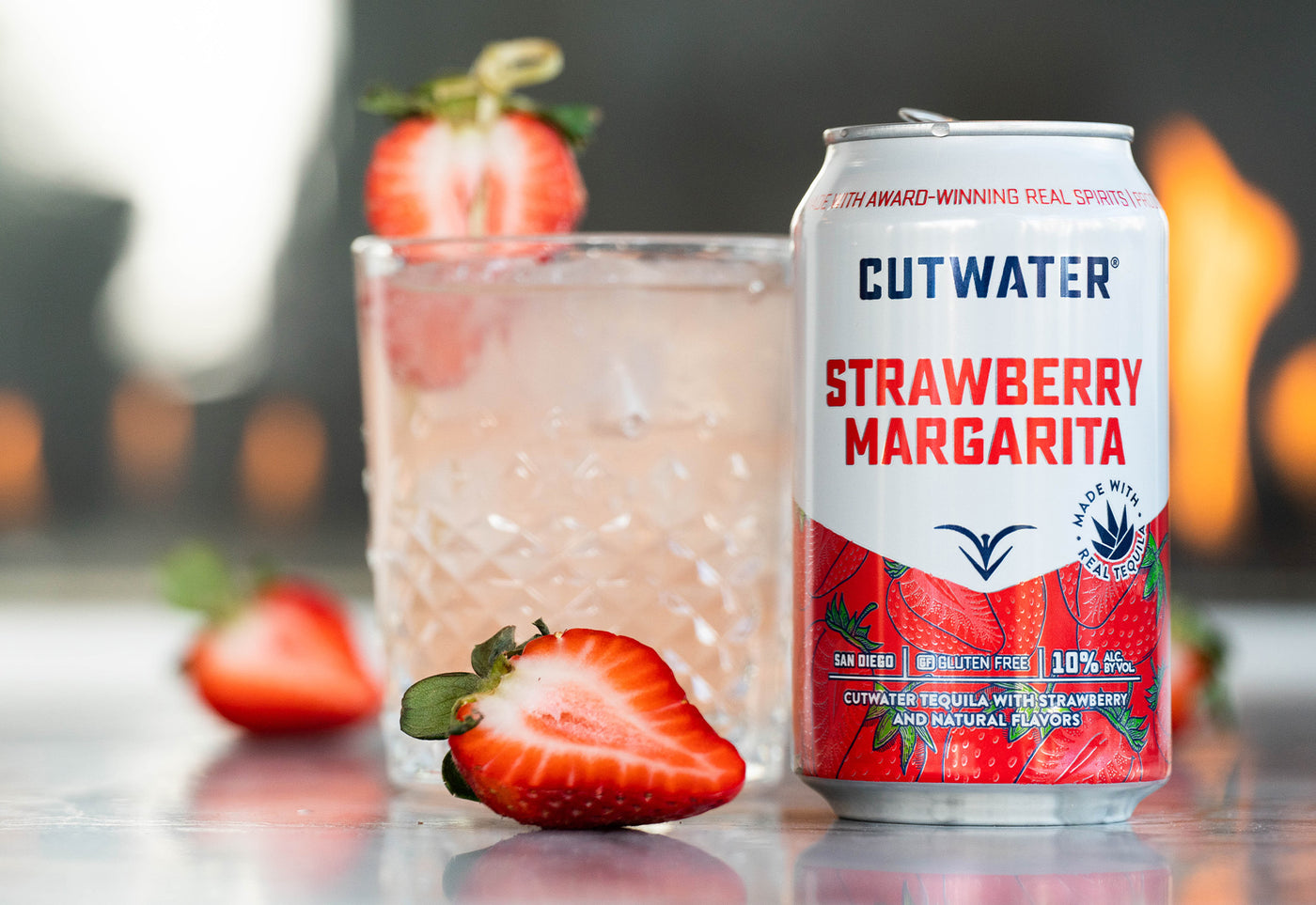 Cutwater Strawberry Margarita 4 Pack 