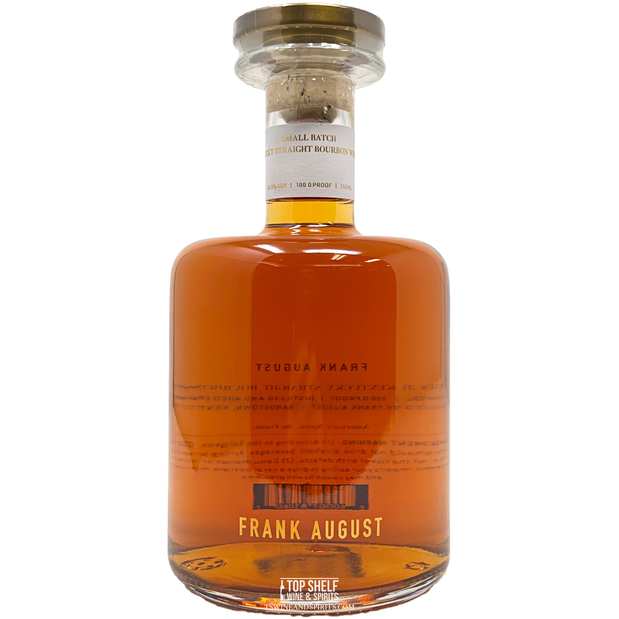 Frank August Small Batch Kentucky Whiskey