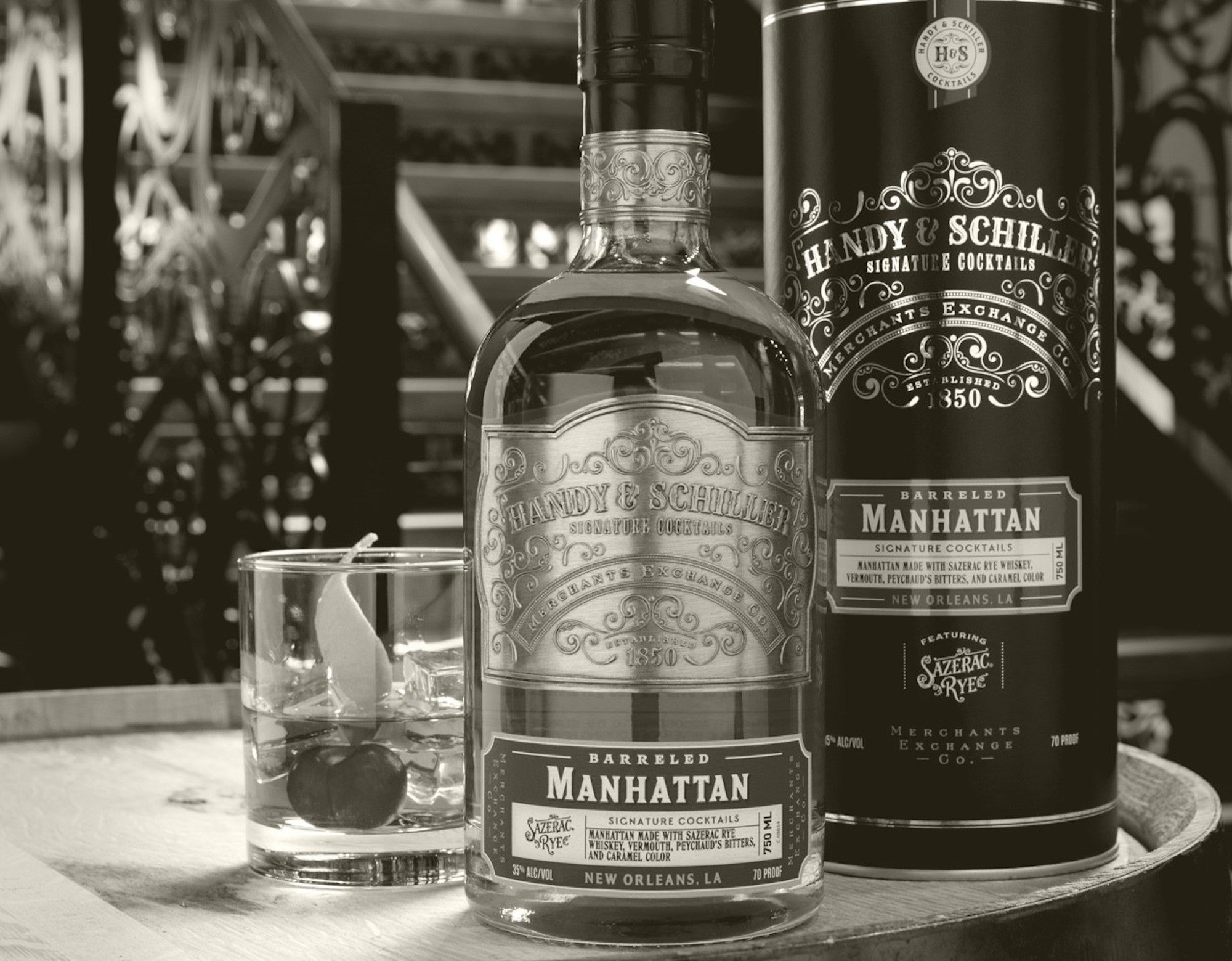 Handy & Schiller Barreled Manhattan Cocktail