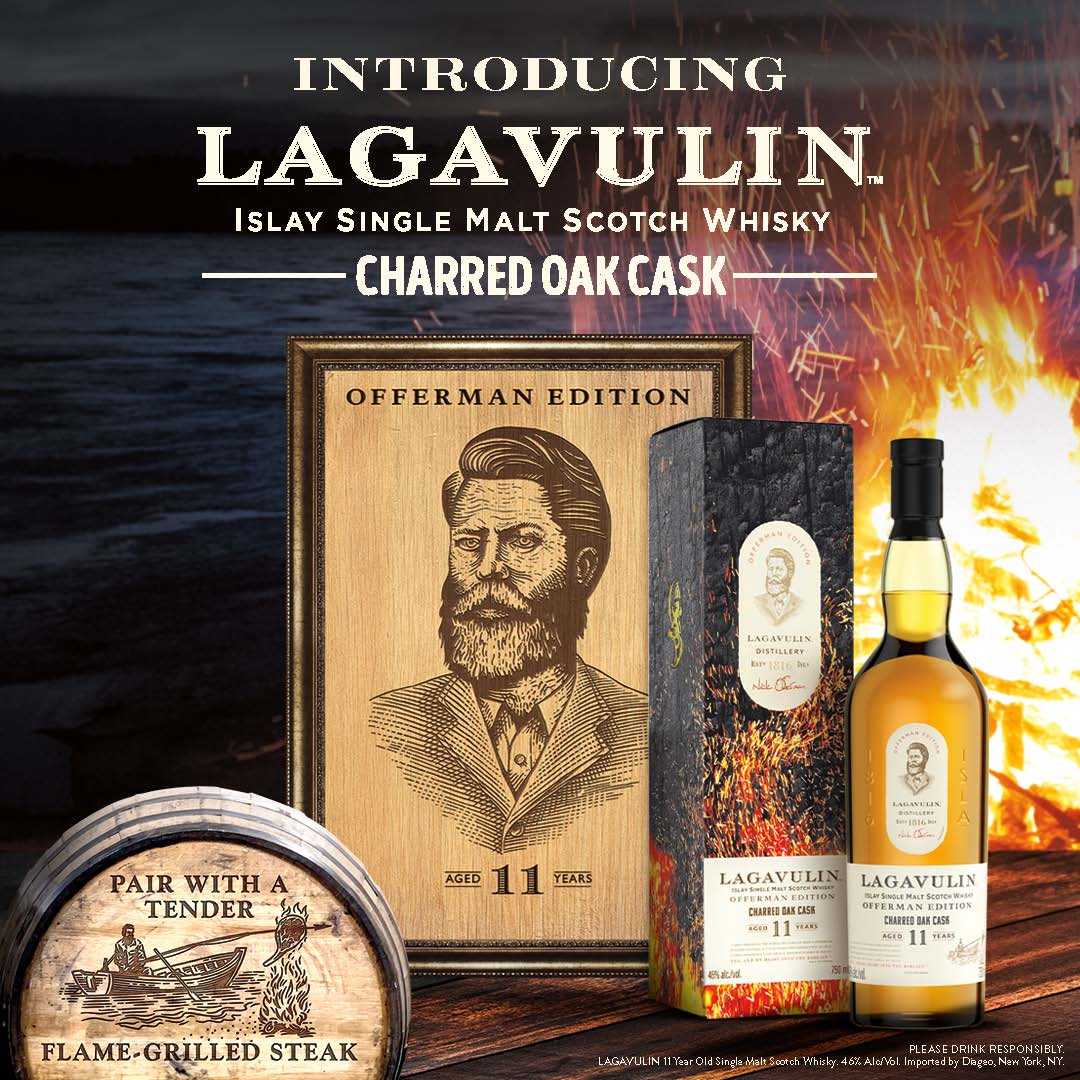 Lagavulin Offerman 11 Year (Charred Oak Cask Finish) Scotch