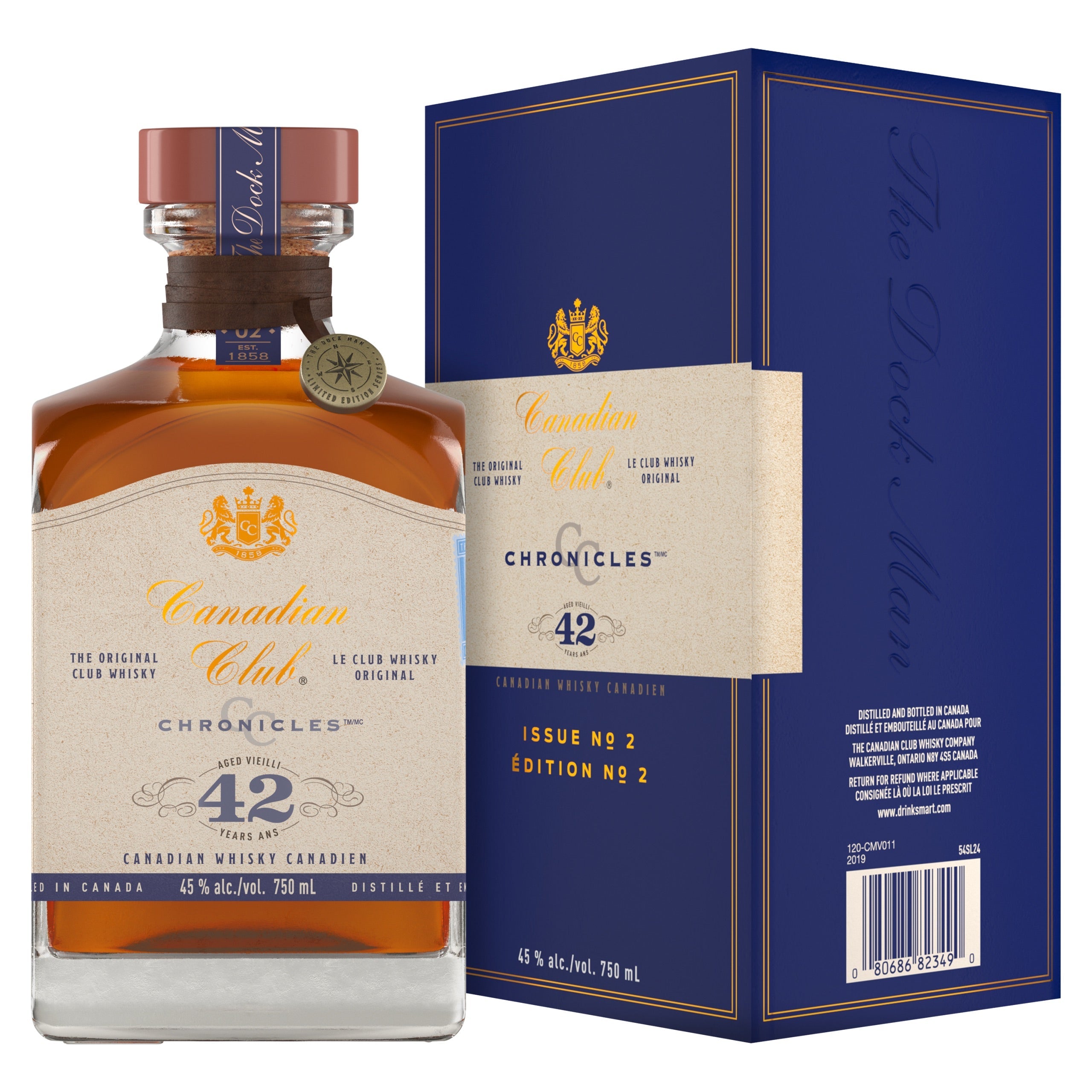 Canadian Club “The Dock Man” Chronicles Issue 2 42 Year Old Canadian Whiskey