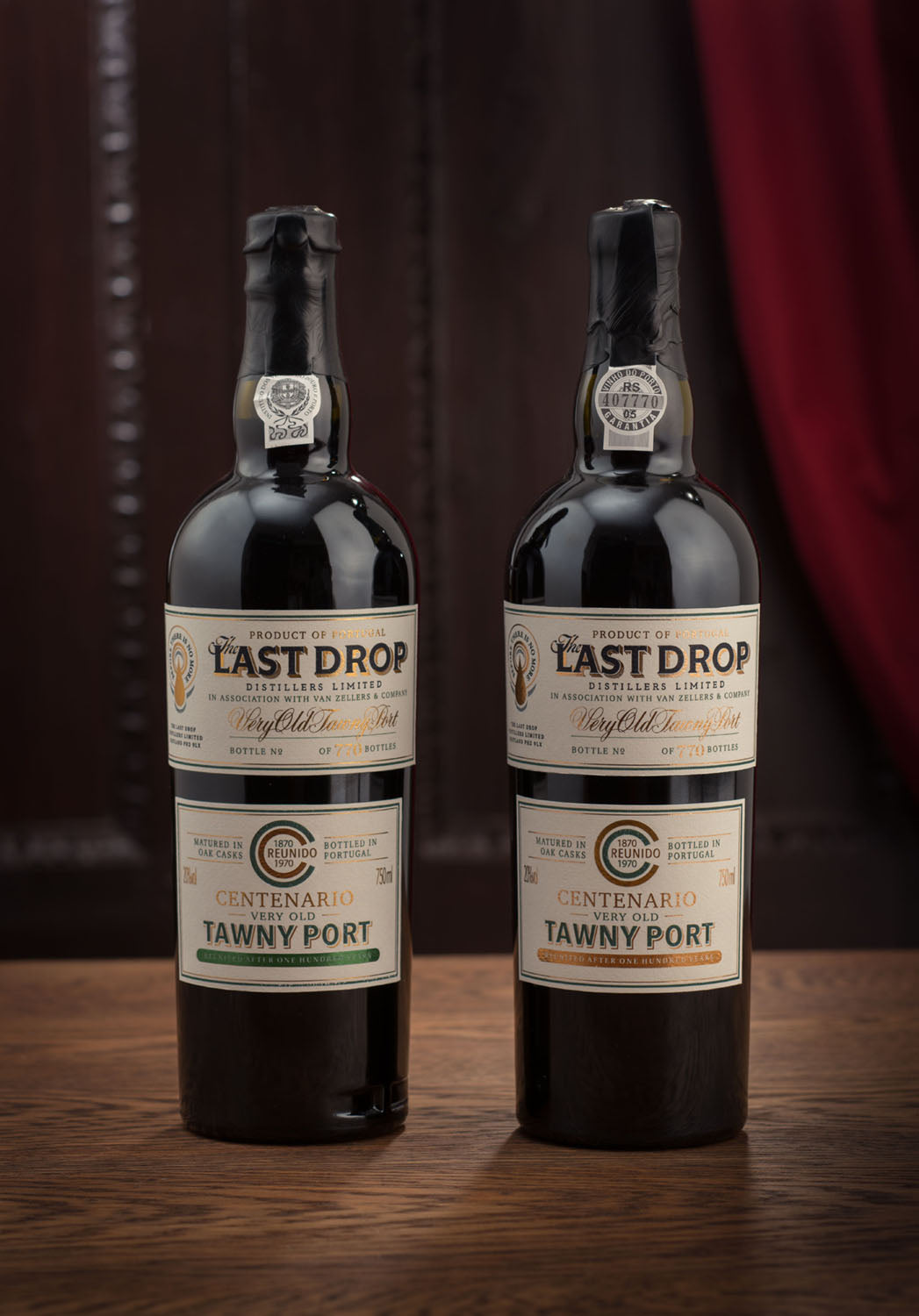 The Last Drop ‘Centenario’ Very Old Colheita Tawny Port 1870 & 1970 Duo