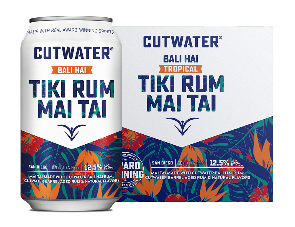 Cutwater Tiki Rum Mai Tai 4 pack