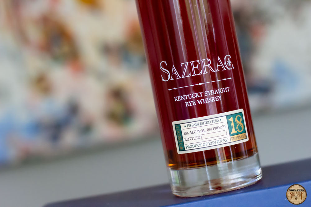 Sazerac 18 Year Kentucky Straight Rye Whiskey (2022 Release)